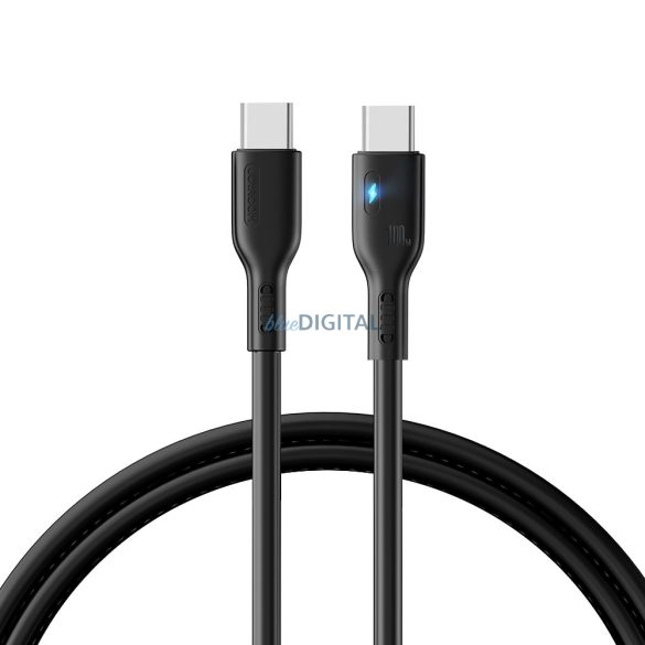 USB C - USB C kábel 100W 1.2m Joyroom S-CC100A13 - fekete