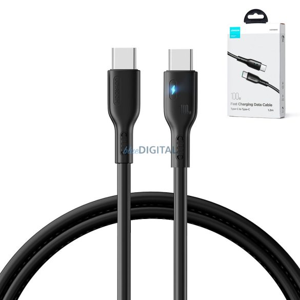 USB C - USB C kábel 100W 1.2m Joyroom S-CC100A13 - fekete