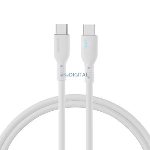 USB C - USB C kábel 100W 1.2m Joyroom S-CC100A13 - fehér