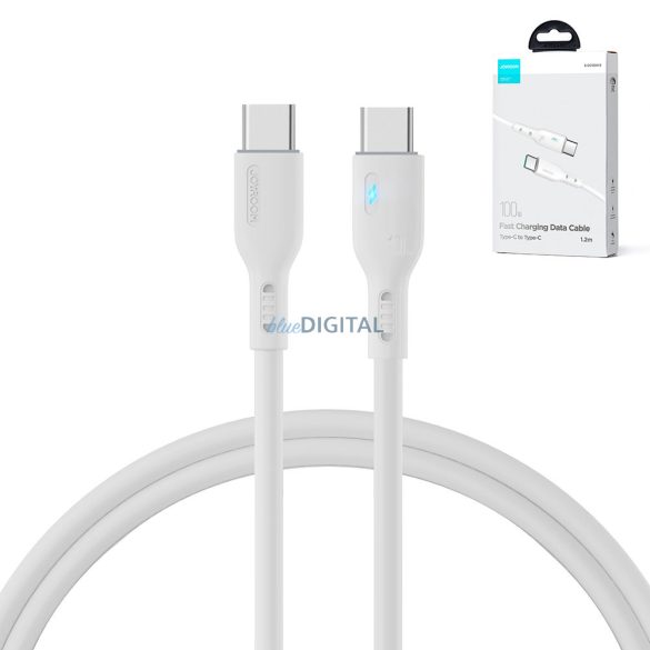 USB C - USB C kábel 100W 1.2m Joyroom S-CC100A13 - fehér