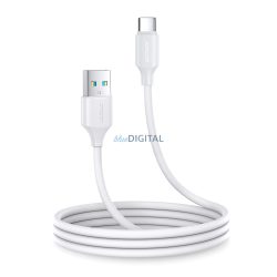   Joyroom USB töltő / adatkábel - USB Type C 3A 1m fehér (S-UC027A9)