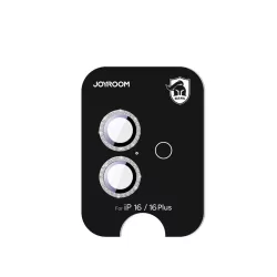   Joyroom JR-MSJ0272 kamera lencse védő fólia ezüst színű szegéllyel iPhone 16/16 Plus