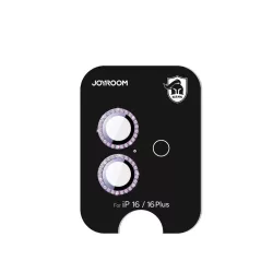   Joyroom JR-MSJ0275 kamera lencse védő fólia rózsaszín szegéllyel iPhone 16/16 Plus