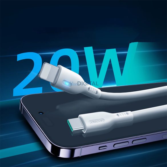 USB C - Lightning 20W 1.2m kábel Joyroom S-CL020A13 - Fehér