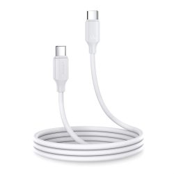   Joyroom kábel USB-C - USB-C 480Mb/s 60W 1m fehér (S-CC060A9)