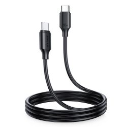   Joyroom kábel USB-C - USB-C 480Mb/s 60W 1m fekete (S-CC060A9)