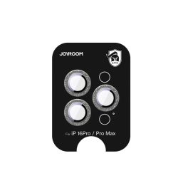   Joyroom JR-MSF0305 kamera lencse védő fólia titánszürke szegéllyel iPhone 16 Pro/16 Pro Max