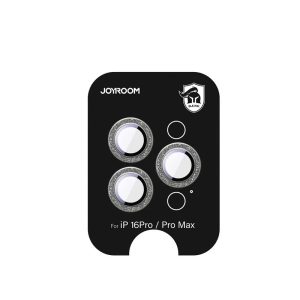 Joyroom JR-MSF0305 kamera lencse védő fólia titánszürke szegéllyel iPhone 16 Pro/16 Pro Max