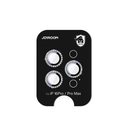   Joyroom JR-MSJ0307 kamera lencse védő fólia fekete szegéllyel iPhone 16 Pro/16 Pro Max