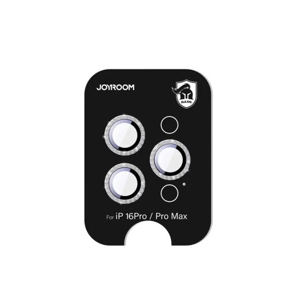 Joyroom JR-MSJ0309 kamera lencse védő fólia titánszürke szegéllyel iPhone 16 Pro/16 Pro Max