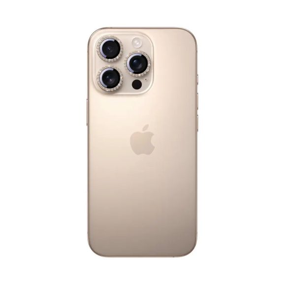 Joyroom JR-MSJ0310 kamera lencse védő fólia barna szegéllyel iPhone 16 Pro/16 Pro Max
