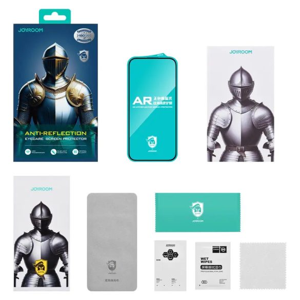 Joyroom JR-MAR0317 tükröződésmentes edzett üveg iPhone 15 Plus/16 Plus