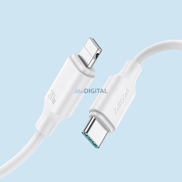 Joyroom kábel USB-C - Lightning 480Mb/s 20W 0.25m fehér (S-CL020A9)