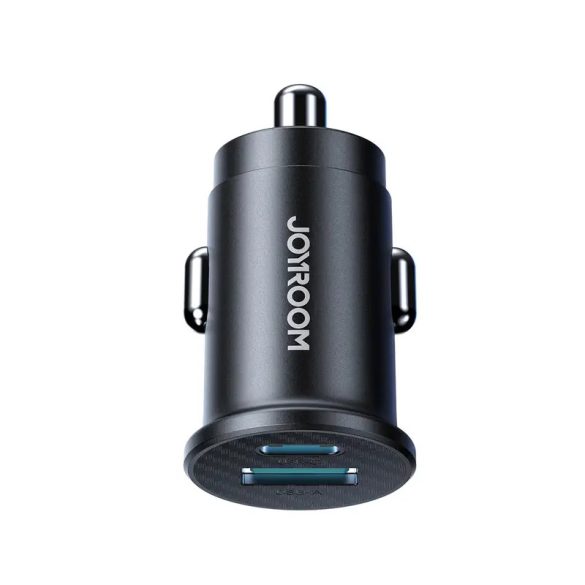Joyroom JR-CCN16 autós töltő 1xUSB-A és 1xUSB-C csatlakozással 15W - fekete