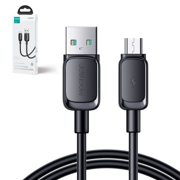Micro USB kábel - USB 2.4A 2m Joyroom S-AM018A14 - fekete