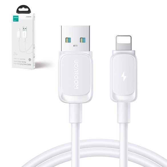 Lightning - USB 2.4A kábel 1.2m Joyroom S-AL012A14 - fehér