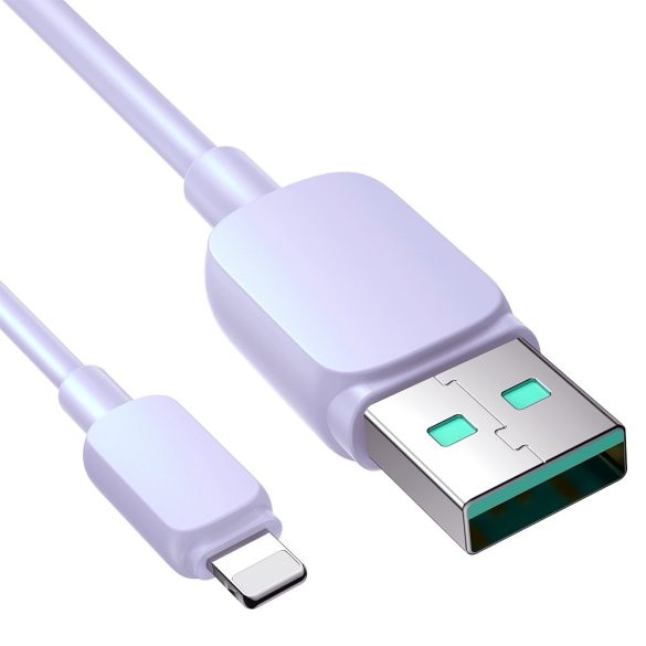 Lightning - USB 2.4A kábel 1.2m Joyroom S-AL012A14 - lila