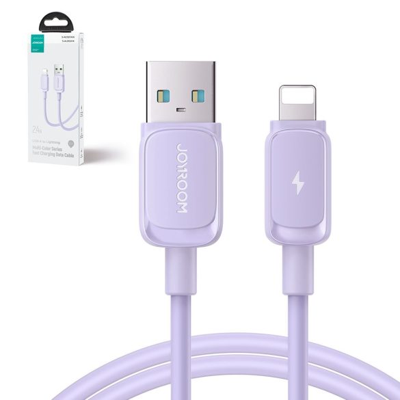 Lightning - USB 2.4A kábel 1.2m Joyroom S-AL012A14 - lila