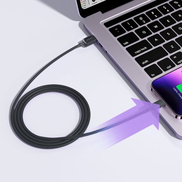 Kábel Lightning - USB 2.4A 2m Joyroom S-AL012A14 - fekete