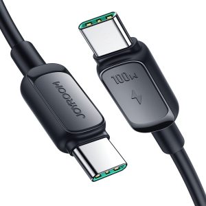 USB C - USB C kábel 100W 1.2m Joyroom S-CC100A14 - Fekete