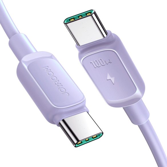 USB C - USB C kábel 100W 1.2m Joyroom S-CC100A14 - Lila