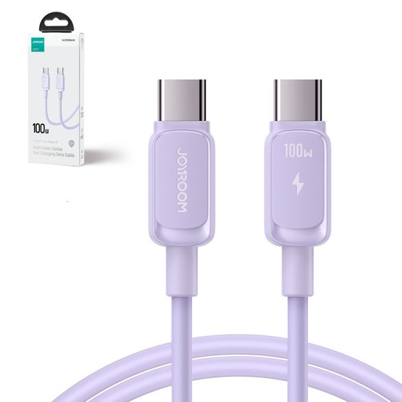 USB C - USB C kábel 100W 1.2m Joyroom S-CC100A14 - Lila