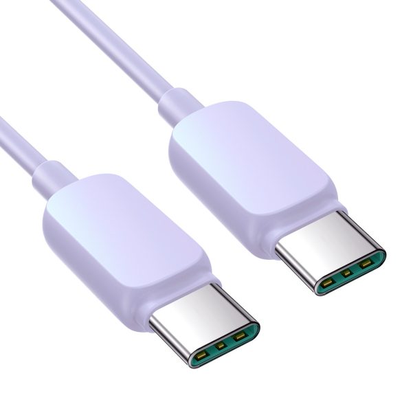 USB C - USB C kábel 100W 1.2m Joyroom S-CC100A14 - Lila