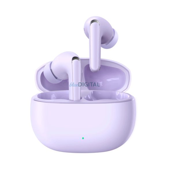 TWS Joyroom Funpods Series JR-FB3 Bluetooth 5.3 vezeték nélküli fülhallgató - lila
