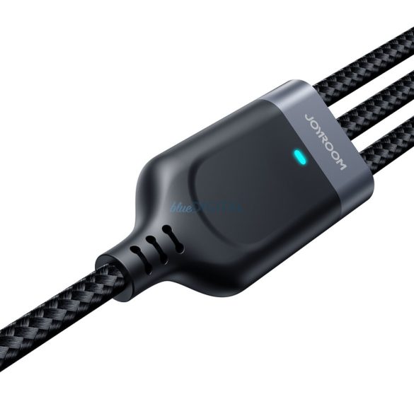Joyroom Multi-Use Series 3 az 1-ben kábel S-1T3018A18 Lightning USB-C micro USB 1.2m - fekete