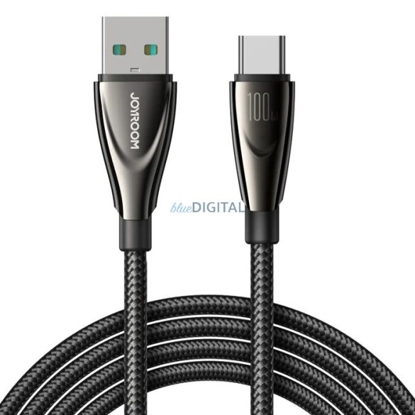 Joyroom Pioneer Series SA31-AC6 USB-A / USB-C kábel 100W 1.2m - fekete