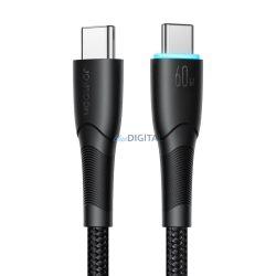   Joyroom Starry Series SA32-CC3 USB-C / USB-C kábel 60W 1m - fekete
