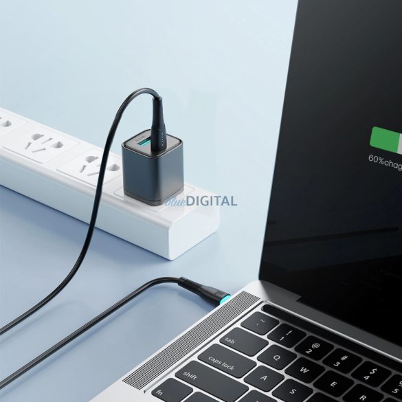 Joyroom Starry Series SA32-CC3 USB-C / USB-C kábel 60W 1m - fekete