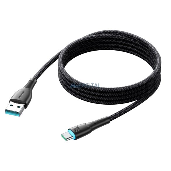 Joyroom Starry Series SA32-AC6 100W USB-A / USB-C kábel 1m - fekete