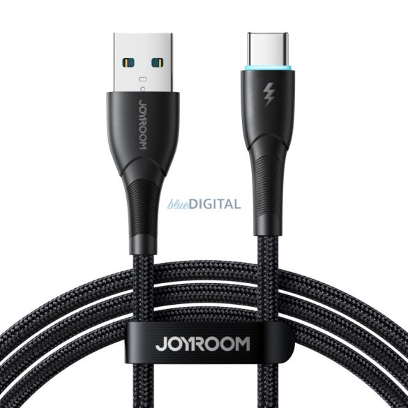 Joyroom Starry Series SA32-AC3 3A USB-A / USB-C kábel 1m - fekete