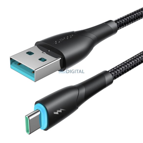 Joyroom Starry Series SA32-AC3 3A USB-A / USB-C kábel 1m - fekete