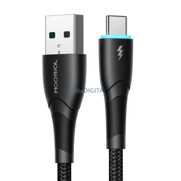 Joyroom Starry Series SA32-AC3 3A USB-A / USB-C kábel 1m - fekete