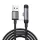 Joyroom S-A56 EnjoyX sorozat 90° USB-A - Lightning 3A kábel 1,2m - fekete