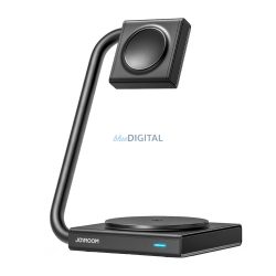   Joyroom JR-WQN05 15W MagSafe / Qi 2in1 induktív töltő összecsukható - fekete