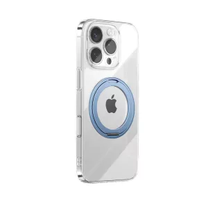 Joyroom JR-16JL6 tok iPhone 16 Pro Max Ultra-vékony MagSafe kompatibilis 360°-os gyűrűs állvánnyal - Kék