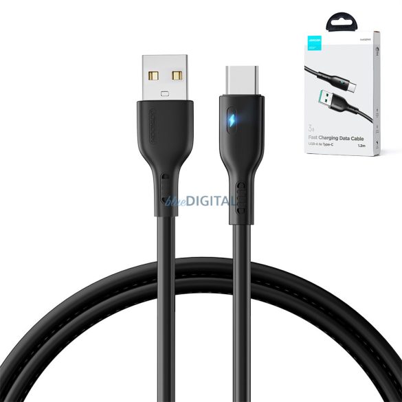 USB kábel - USB C 3A 1,2m Joyroom S-UC027A13 - fekete