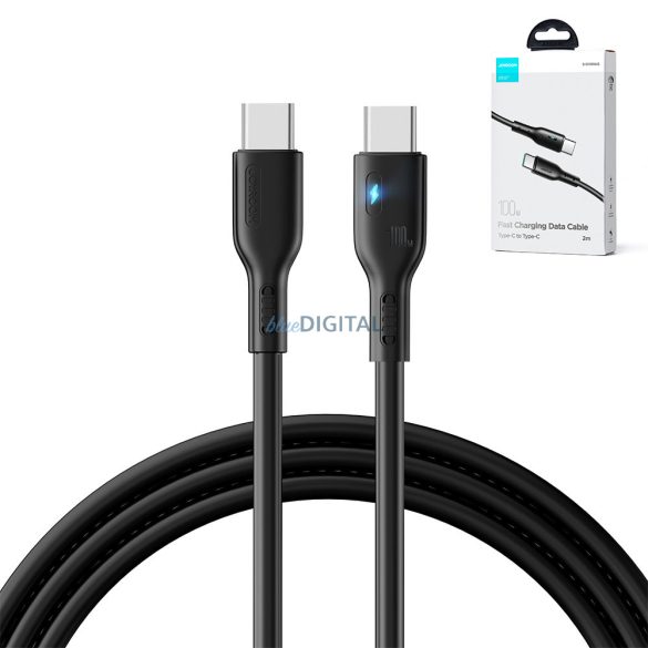 USB C - USB C kábel 100W 2m Joyroom S-CC100A13 - fekete