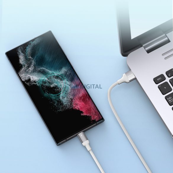 Joyroom USB kábel - USB C 3A gyorstöltéshez és adatátvitelhez A10 Series 3 m fehér (S-UC027A10)