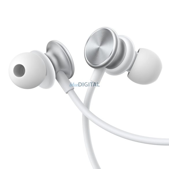 Joyroom Wired Series JR-EW03 vezetékes fülhallgató - ezüst színben