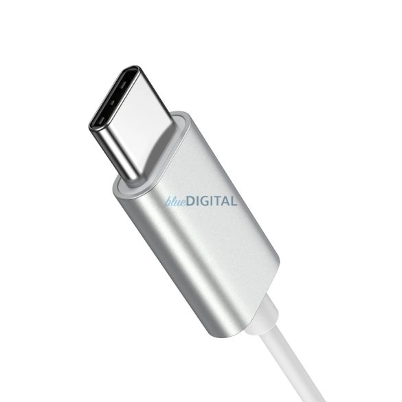 Joyroom JR-EC06 USB-C in-ear fejhallgató - ezüst