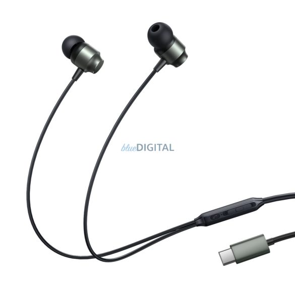 Joyroom JR-EC06 USB-C in-ear fejhallgató - szürke