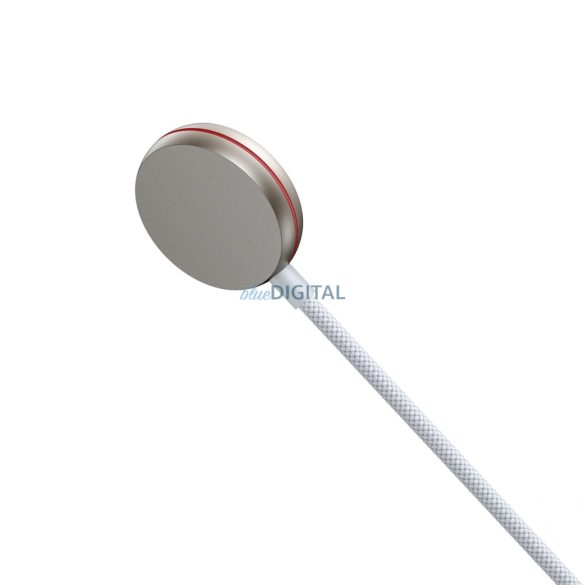 Joyroom 2 az 1-ben Lightning kábel és induktív töltő Apple Watch 1.5m fehér (S-IW011)