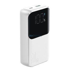 Mini power bank beépített kábelek Joyroom JR-PBC06 30W 10000mAh - fehér