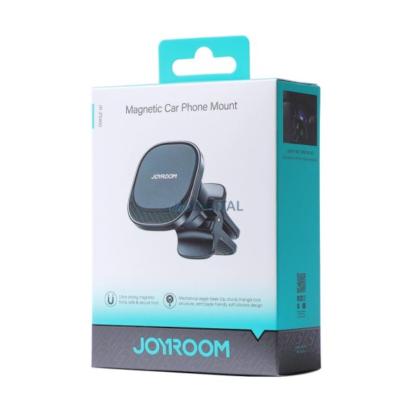 Joyroom JR-ZS400 mágneses autós telefontartó szellőzőnyílásra - fekete