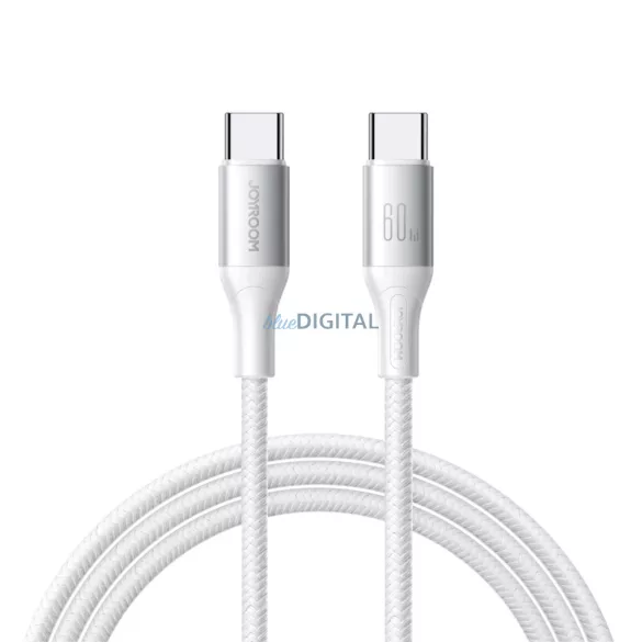 Joyroom S-A28 Flash sorozat 60W USB-C - USB-C kábel 1m - Fehér