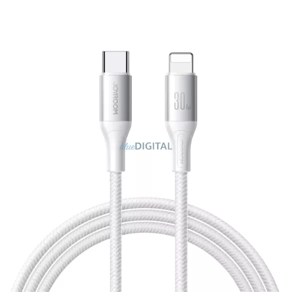 Joyroom S-A28 Flash sorozat 30W USB-C Lightning kábel 1m - fehér